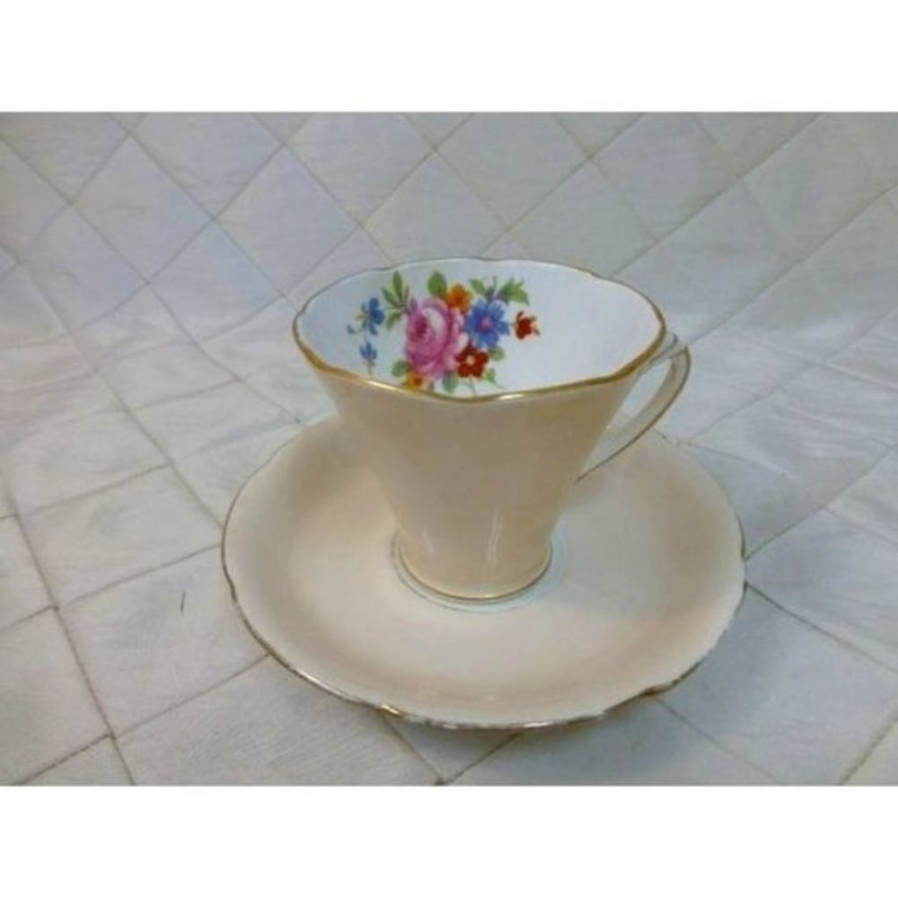 ABJ  Grafton China Teacup and Saucer